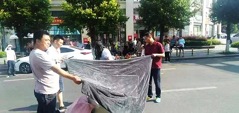 點(diǎn)贊｜烈日下行人被撞倒地，熱心公交人全程守護(hù)